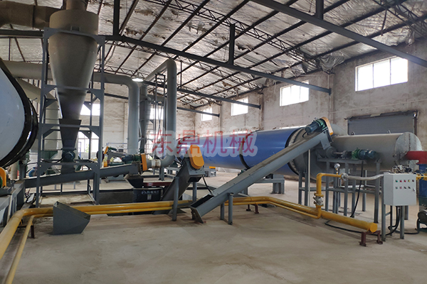 羅漢果渣烘干機(jī)建造完成，現(xiàn)場實(shí)拍照片
